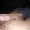 my cock on bed