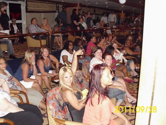 my show on the cruise ship