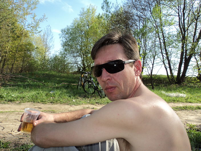 мачо на природе