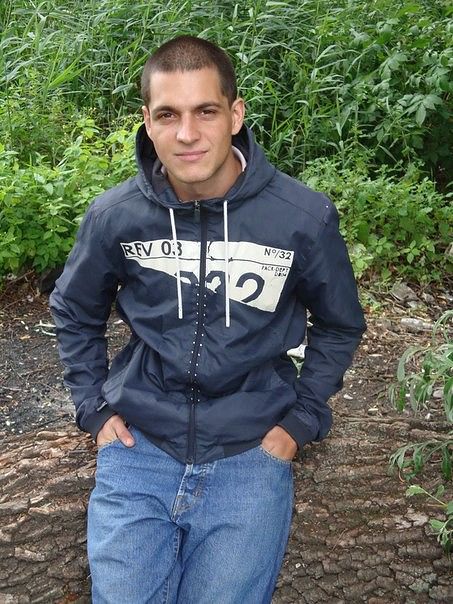 на природе трах