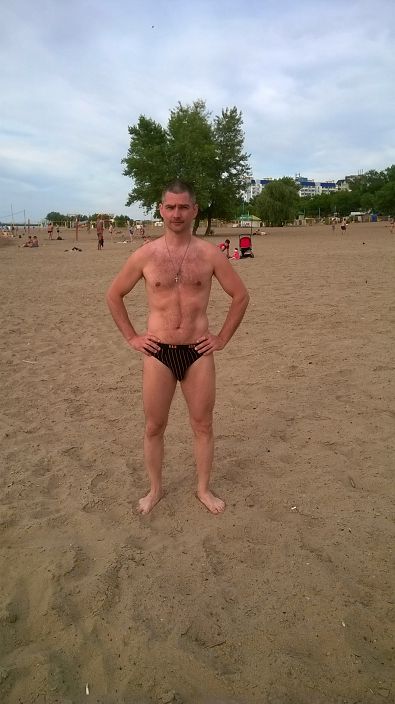 на пляже