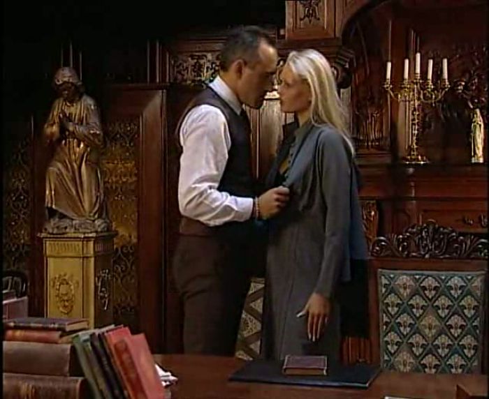 A horny nun Anna has a little urge