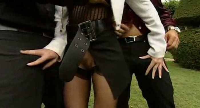 Отжиг сисястой блондинки